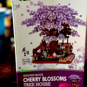 Purple Cherry Blossom Treehouse